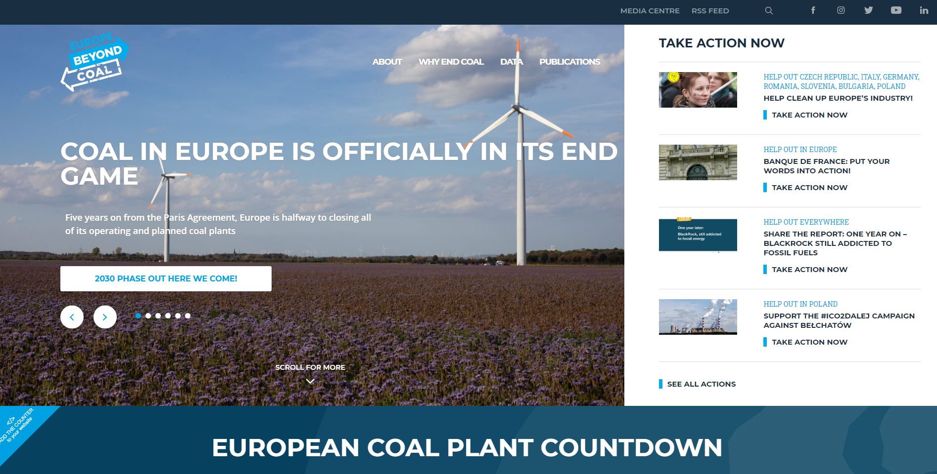 Avrupa kömürden çıkışta yolu yarıladı