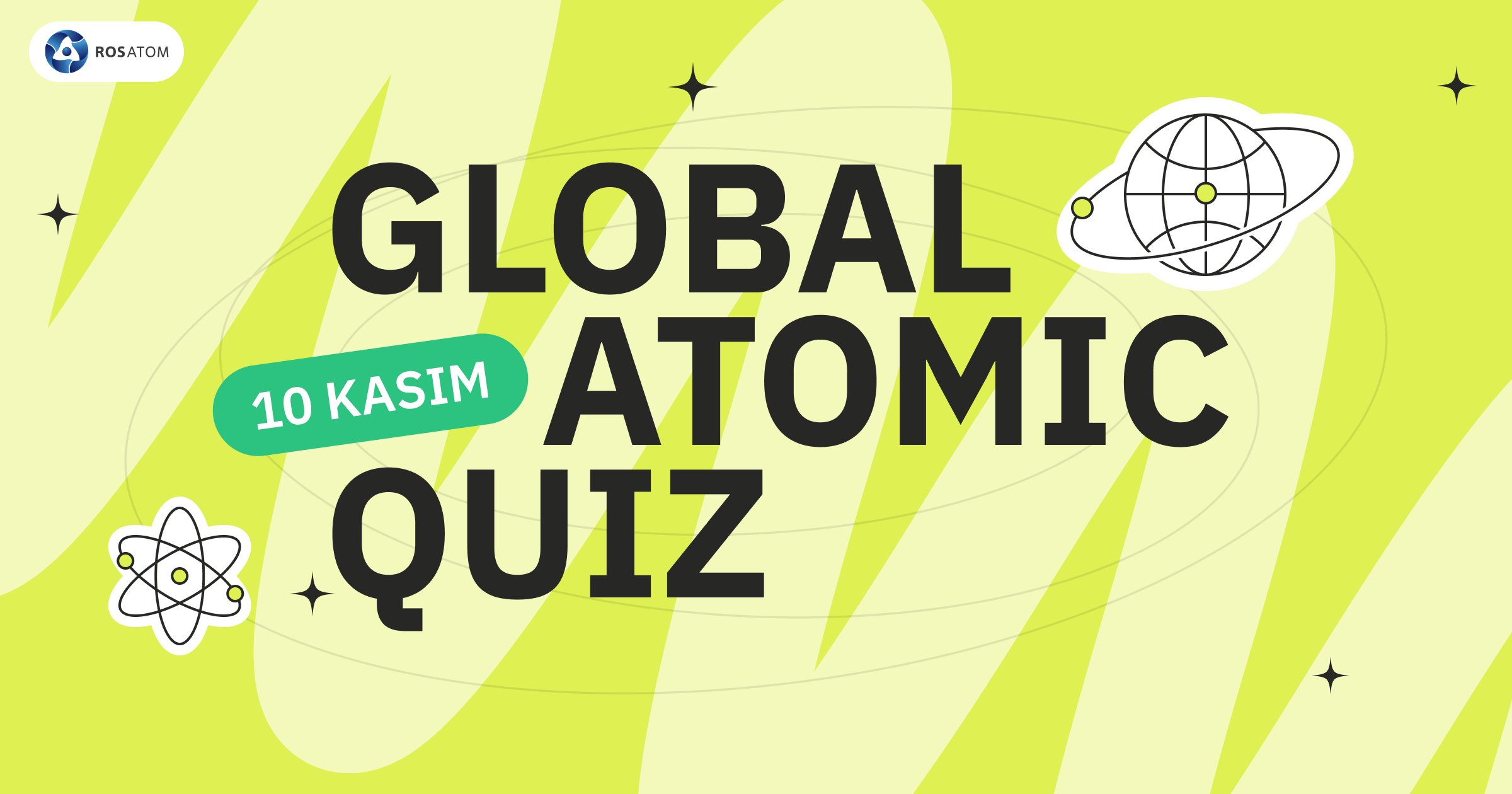 ROSATOM, 10 Kasım Dünya Bilim Günü’nde Atomic Quiz Etkinliğini Başlatıyor