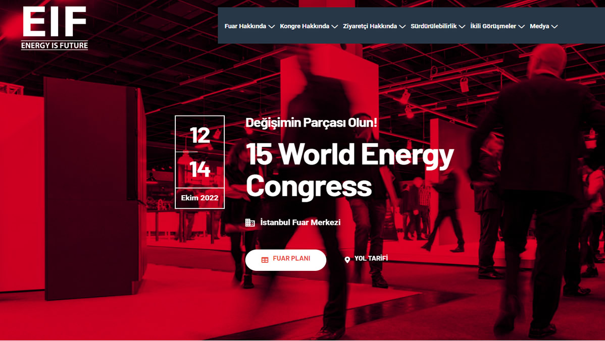 EIF 15. Dünya Enerji Kongresi ve Fuarı  Devam Ediyor