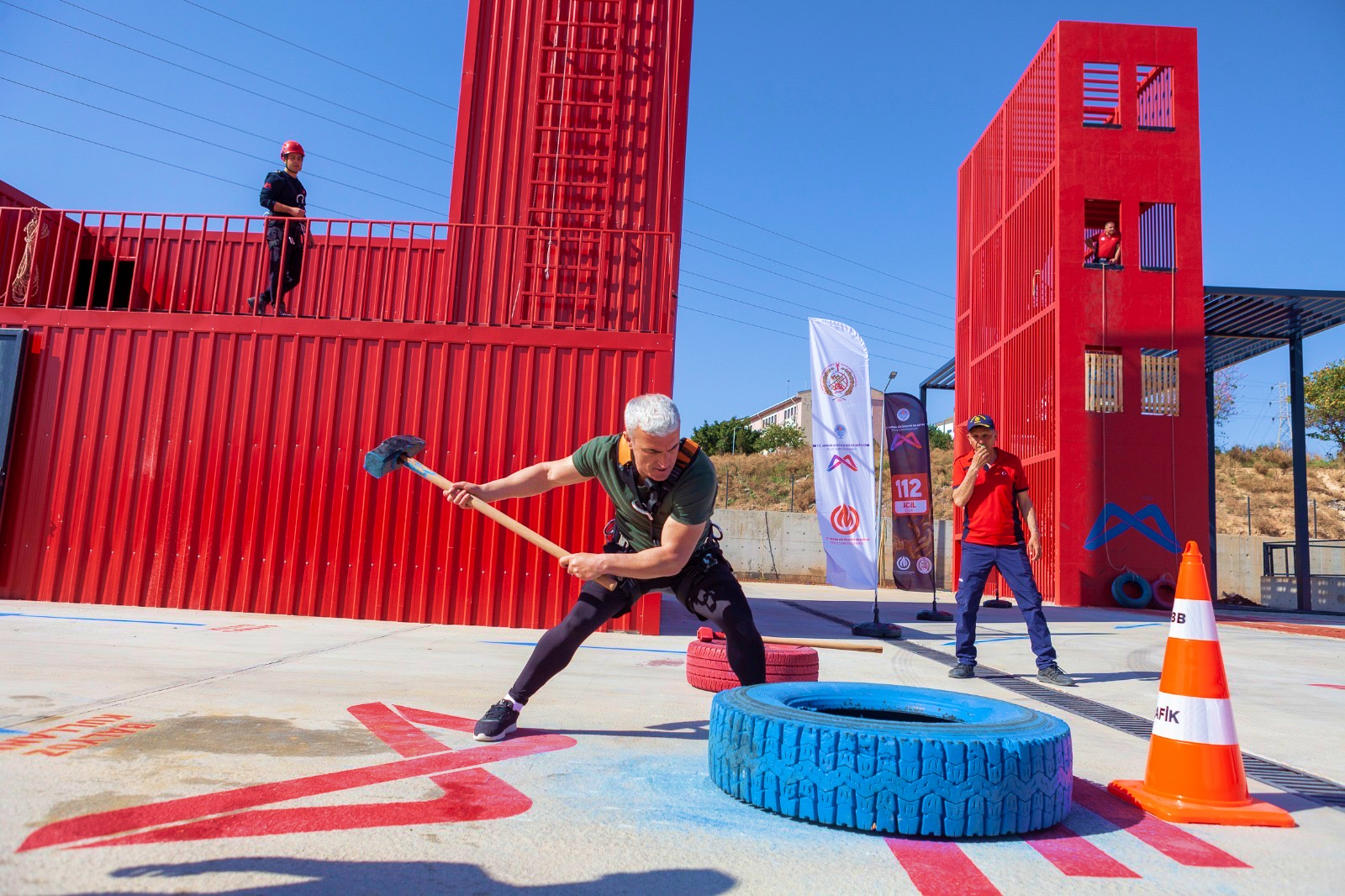 Akkuyu NGS İtfaiyecileri Çok Disiplinli Spor Etkinliğinde Birinci Oldu 