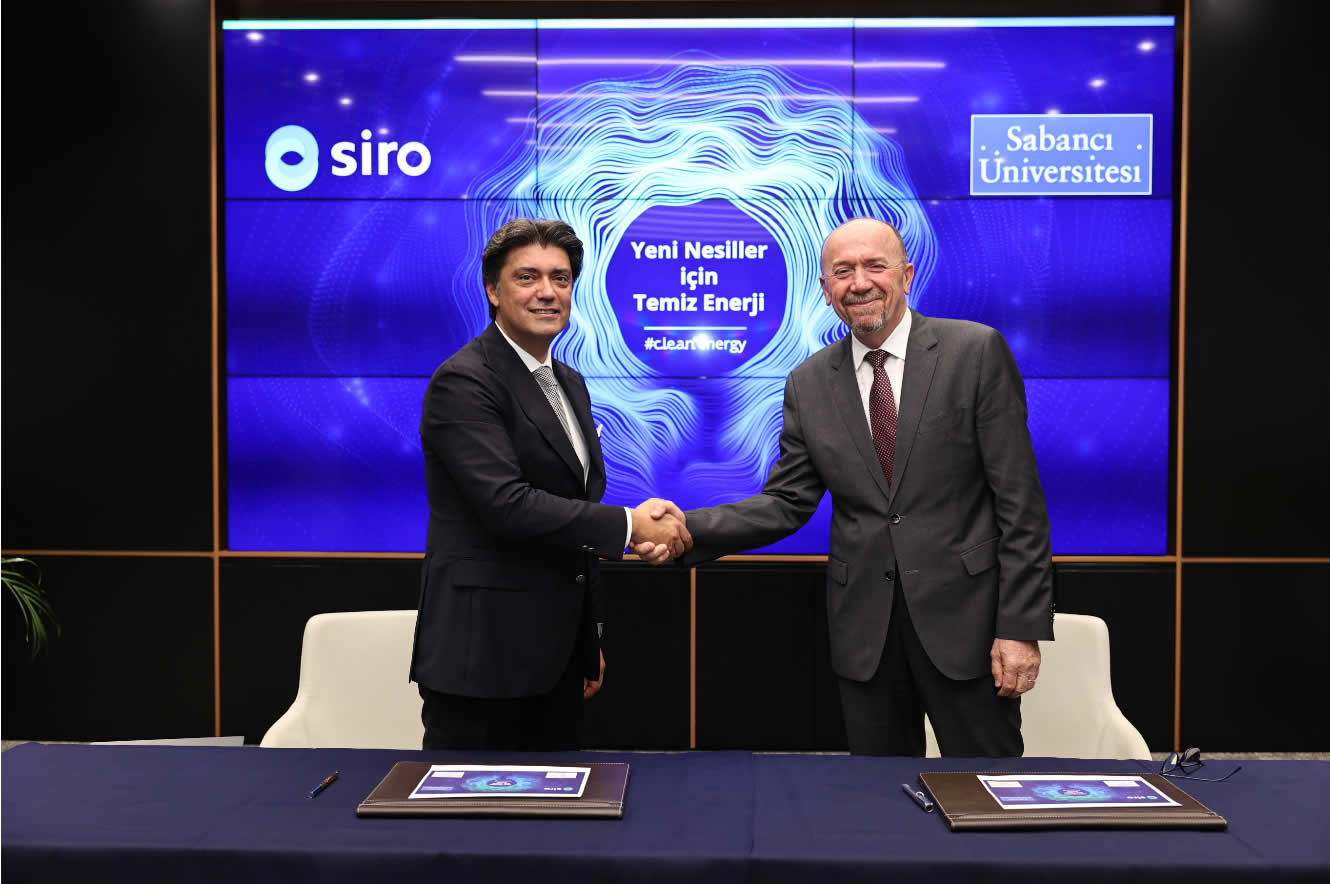 Siro ve Sabancı Üniversitesi, Enerji Alanında İnsan Kaynağı Yetiştirecek