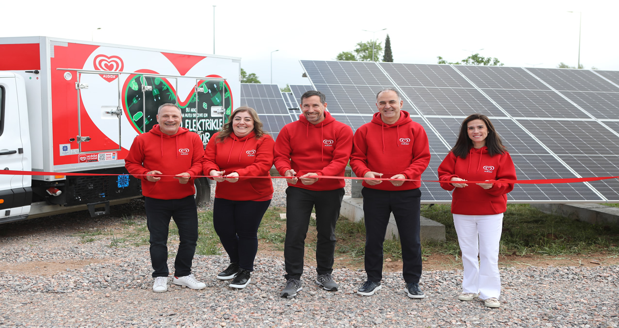 Algida Dünyada Dondurma Dağıtımında Yeşil Enerjisini Kendi Üreten İlk Marka Oldu