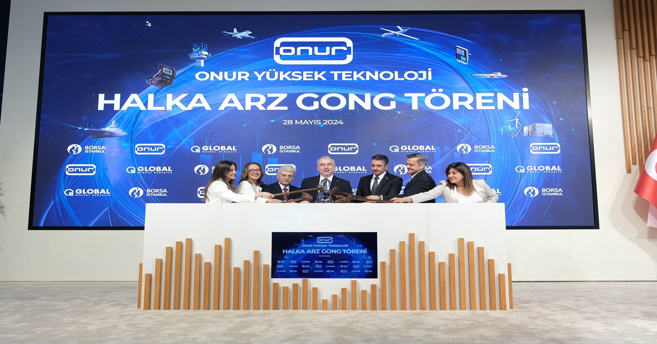 Borsa İstanbul’da Gong Onur Yüksek Teknoloji İçin Çaldı
