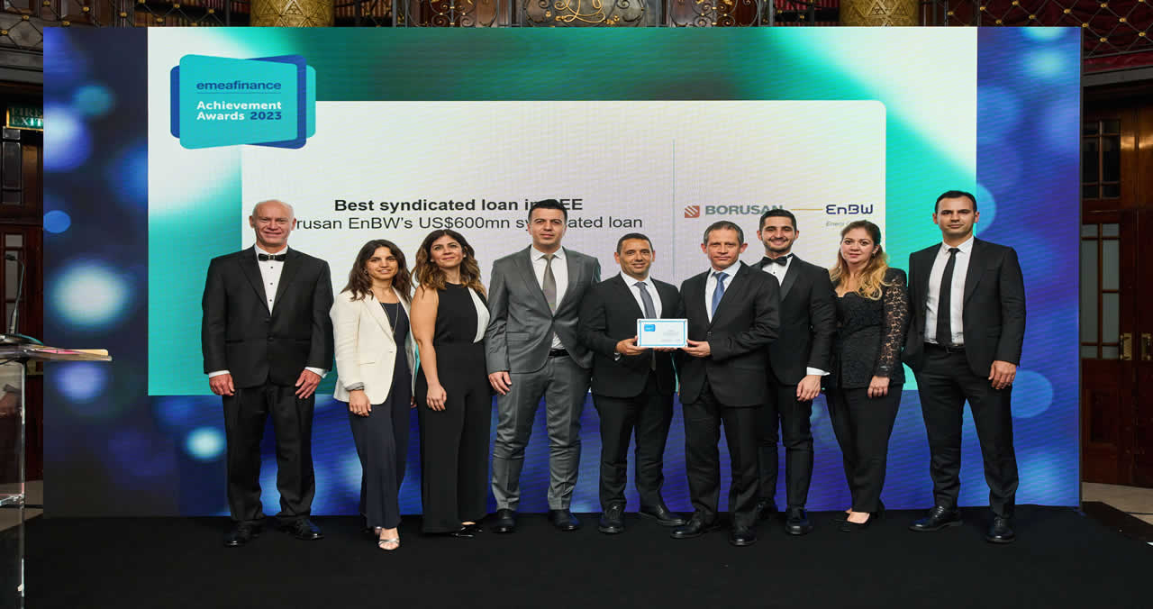 Borusan EnBW Enerji’ye EMEA Finance’tan Çifte Ödül