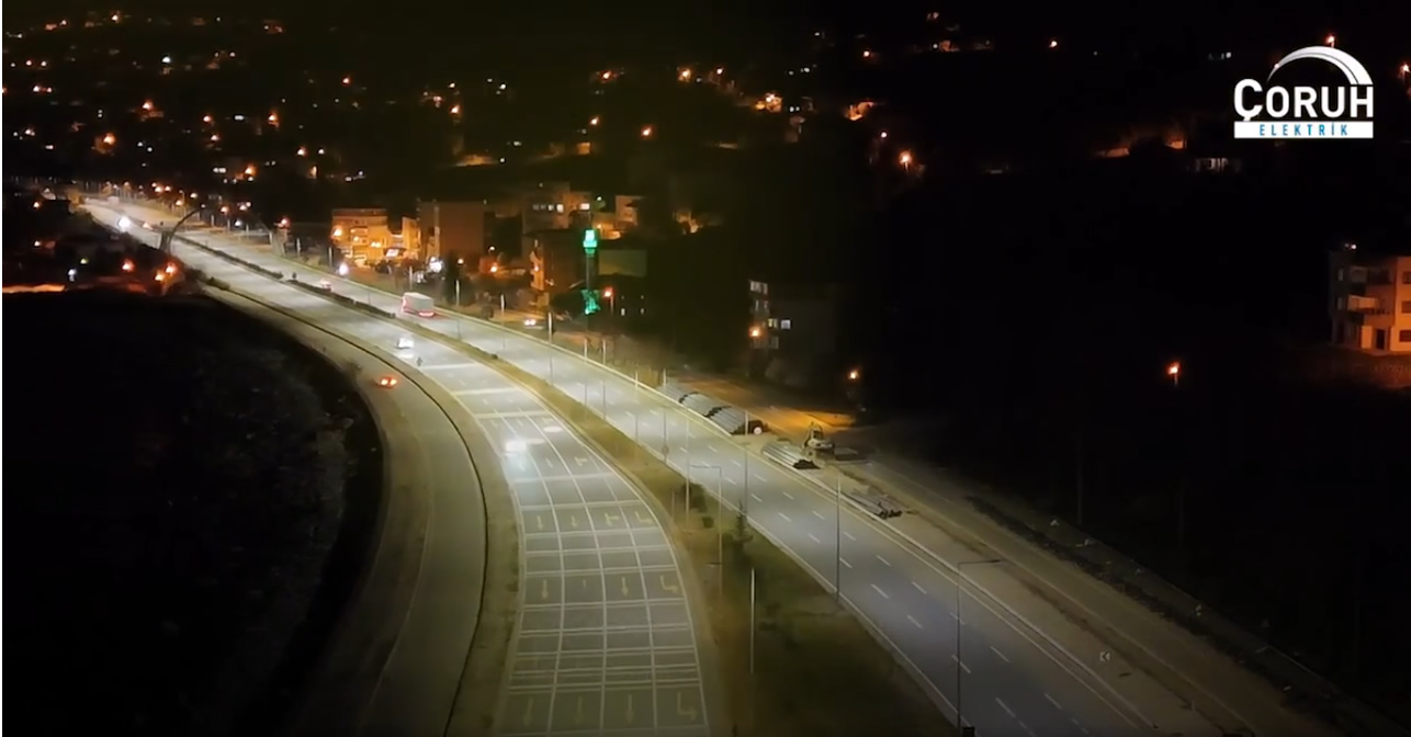 Çoruh EDAŞ’dan Aydınlatma Altyapısına Yeni Yatırım