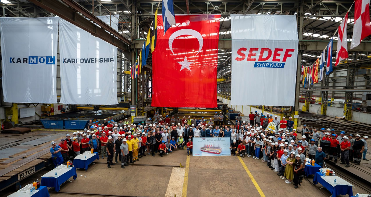 Karadeniz Holding ve MOL İş Birliği: Yeni Powership İnşası Başladı