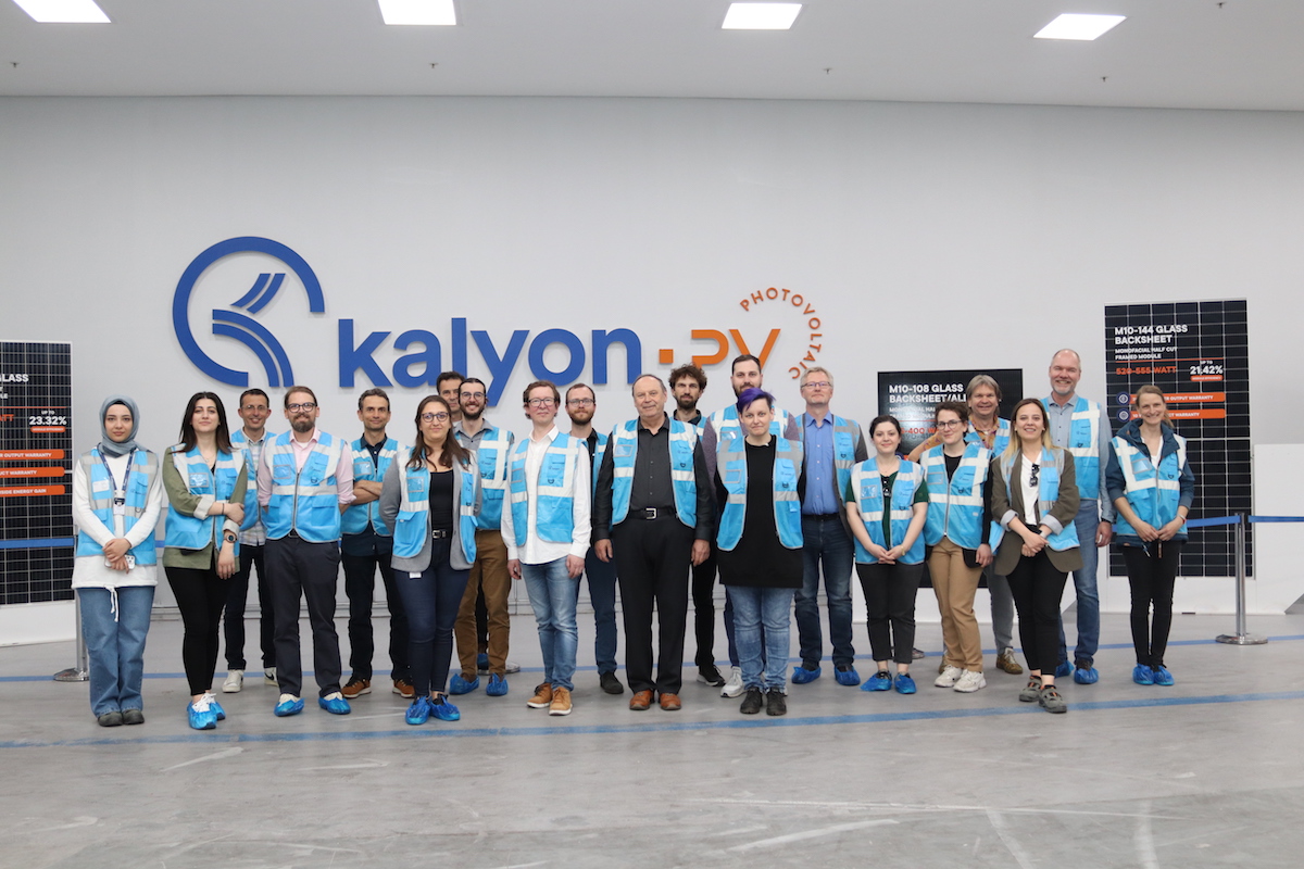 Avrupa’nın Güneş Enerjisi Devleri Kalyon PV de Buluştu  