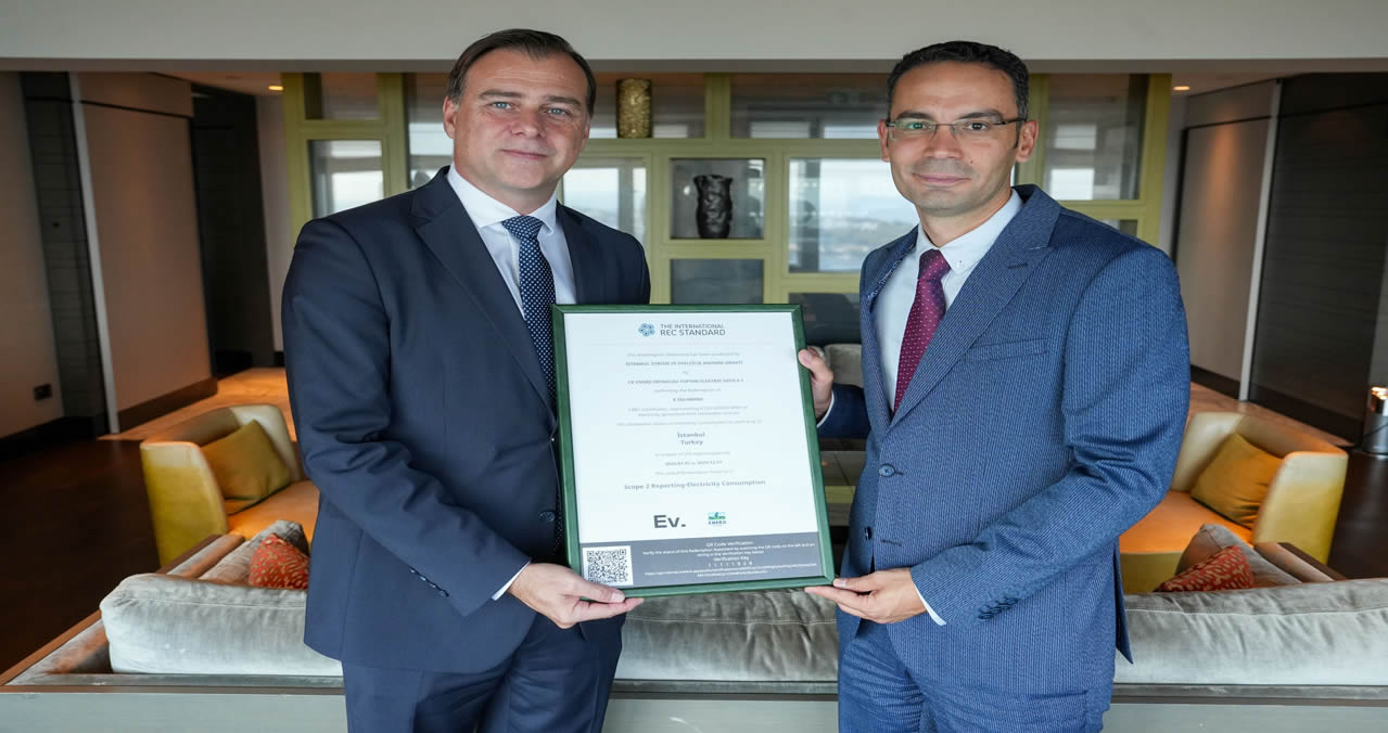 İstanbul Turizm ve Otelcilik Grubu, I-REC Sertifikası ile Karbon Emisyonunu Nötrledi