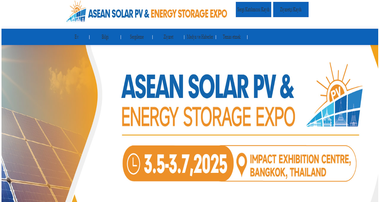 ASEAN (Bangkok) Enerji Depolama ve Akıllı Enerji Fuarı