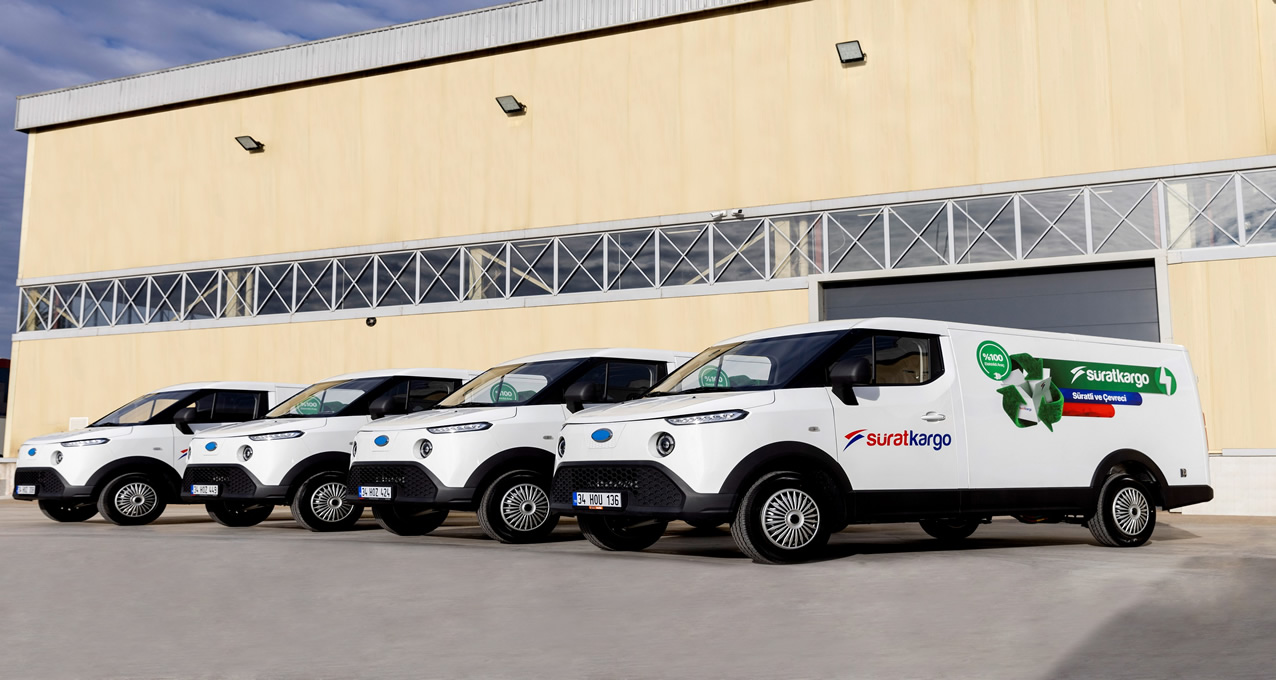 Sürat Kargo Elektrikli Araçlarla Geleceğe Yatırım Yapıyor