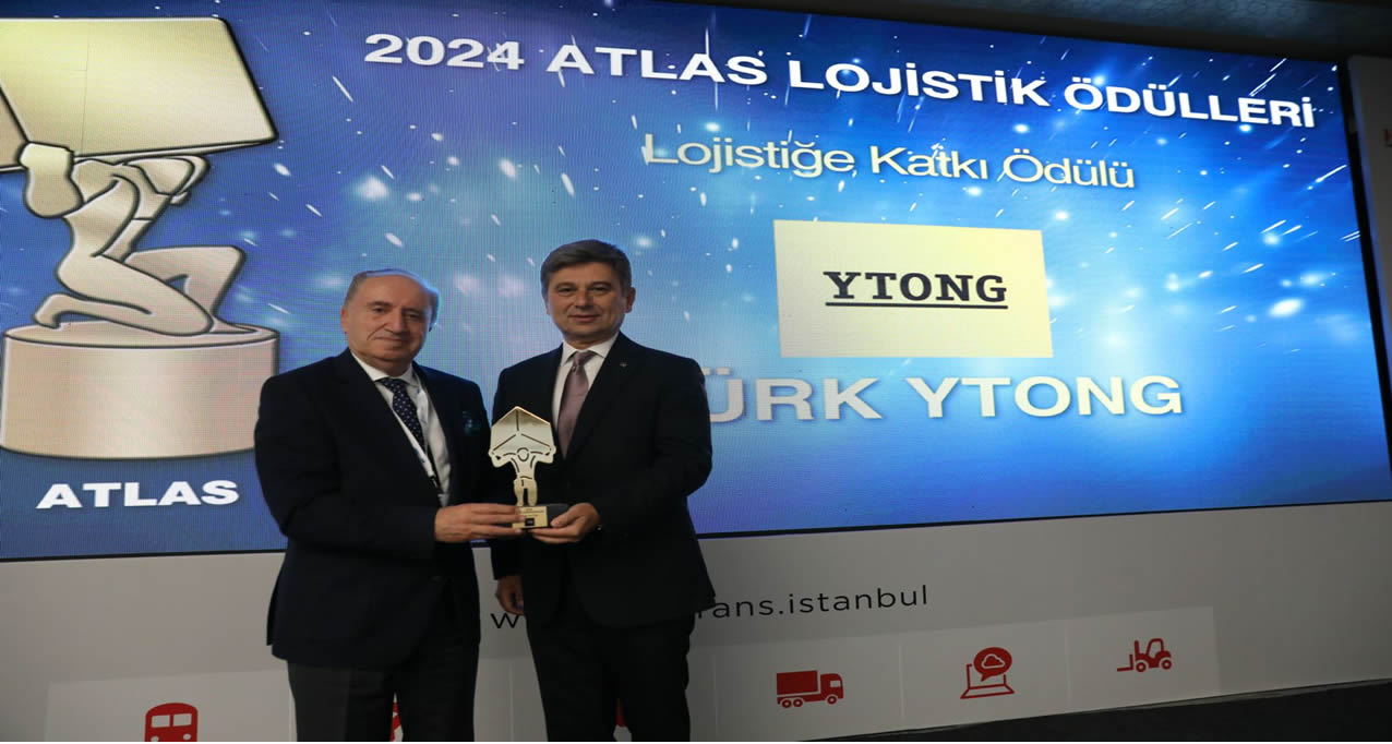 Türk Ytong, 15. Atlas Lojistik Ödülleri’nde Ödül Kazandı