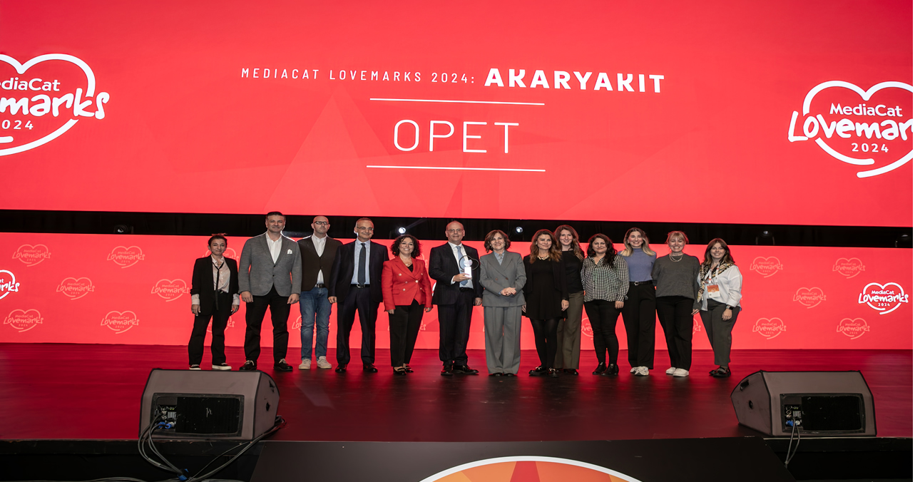 OPET, Türkiye’nin Akaryakıt Sektöründe ‘Lovemark’ Seçildi