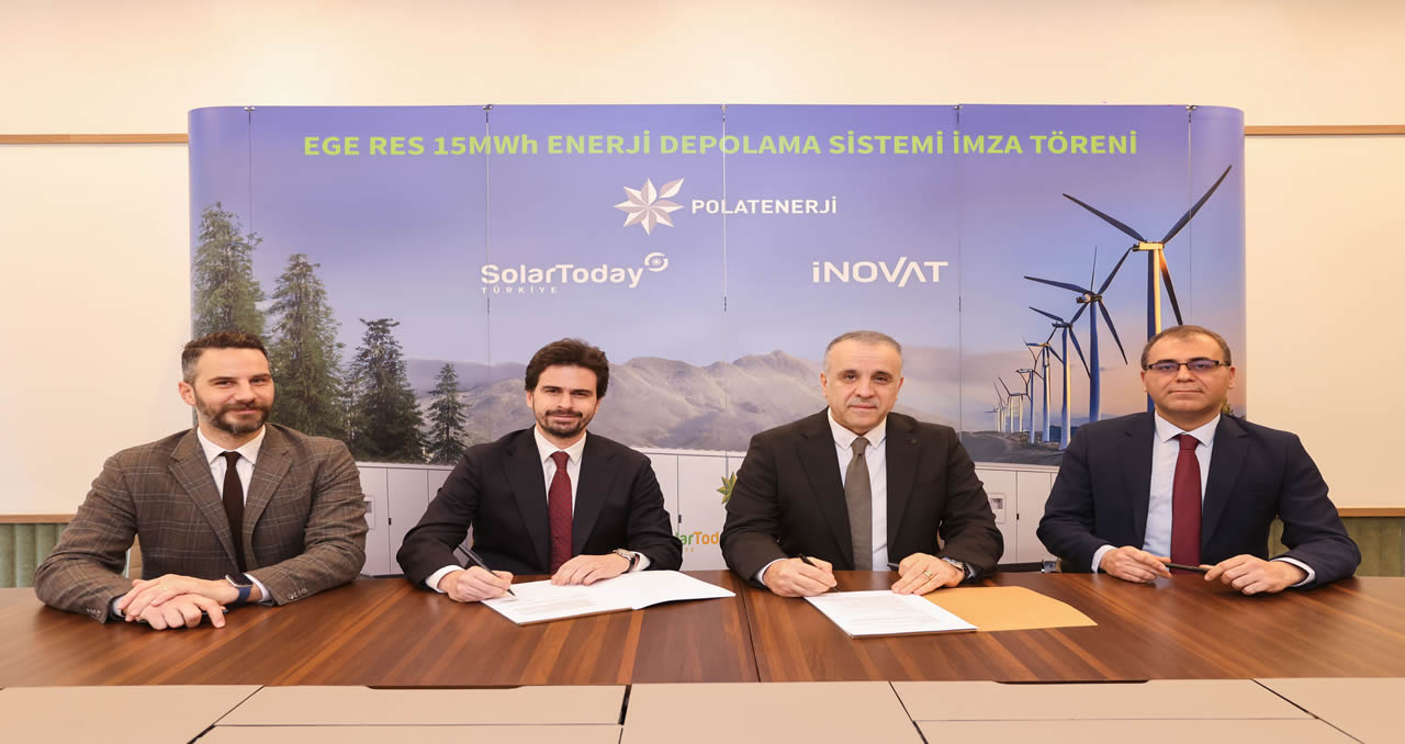 Polat Enerji ve SolarToday’den 15 MWh Enerji Depolama Sistemi İçin İş Birliği