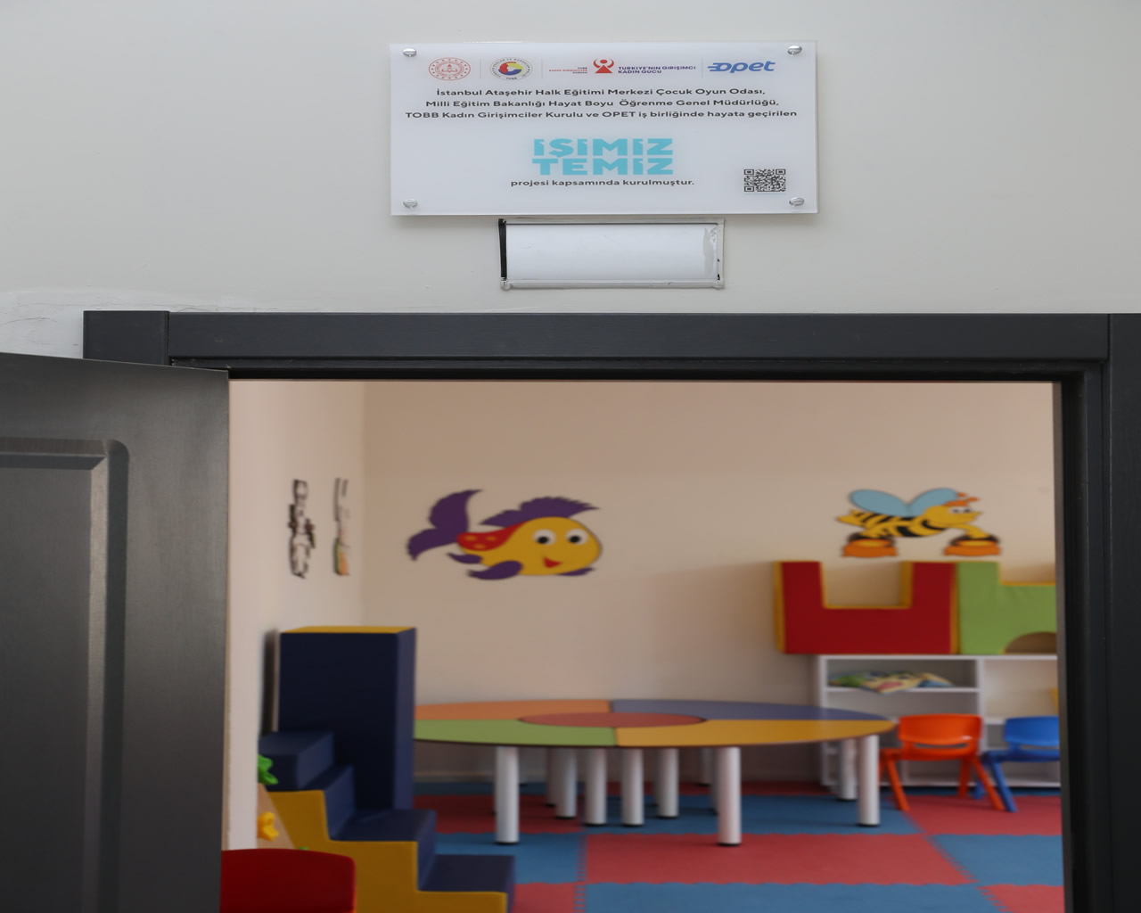 “İşimiz Temiz Projesi” Eğitimlerinde “Çocuk Oyun Odası” Desteği