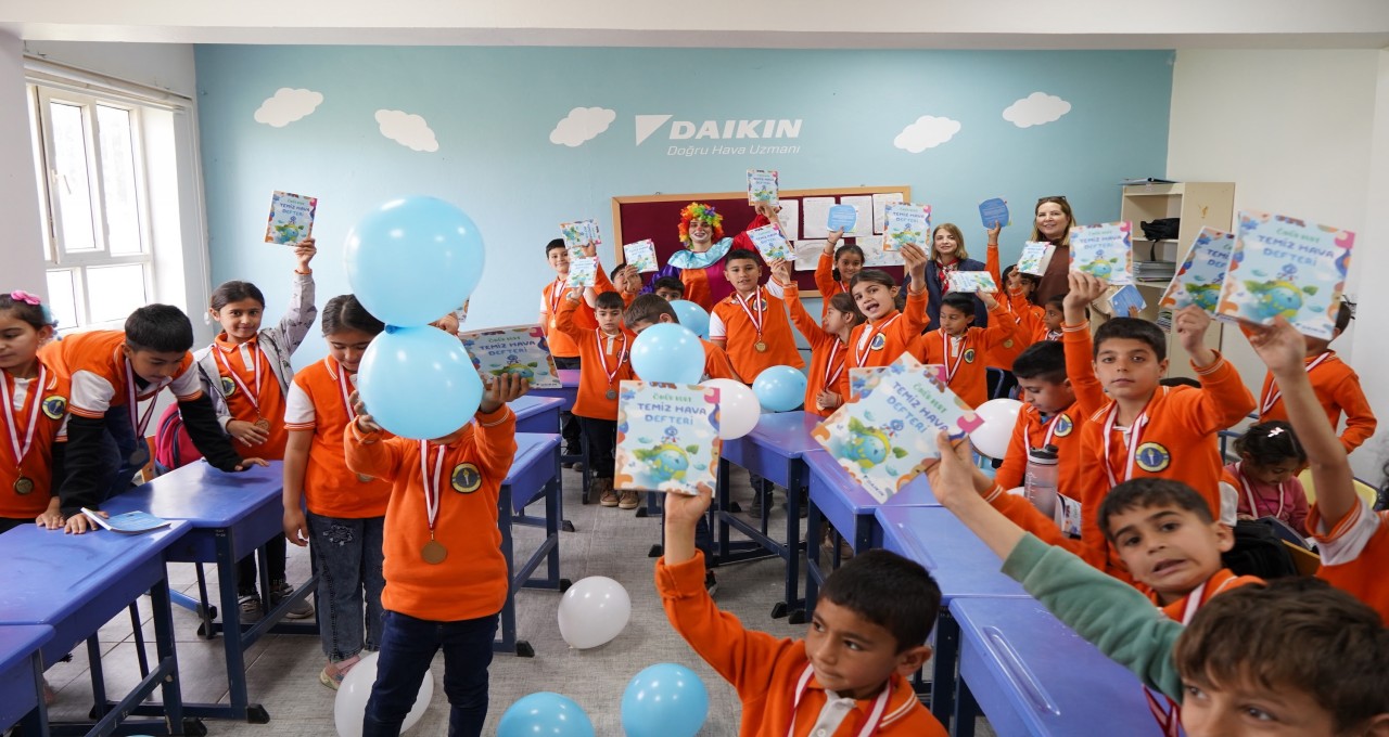 Daikin’den 23 Nisan Hediyesi: Sekiz Yeni Temiz Hava Sınıfı Açıldı