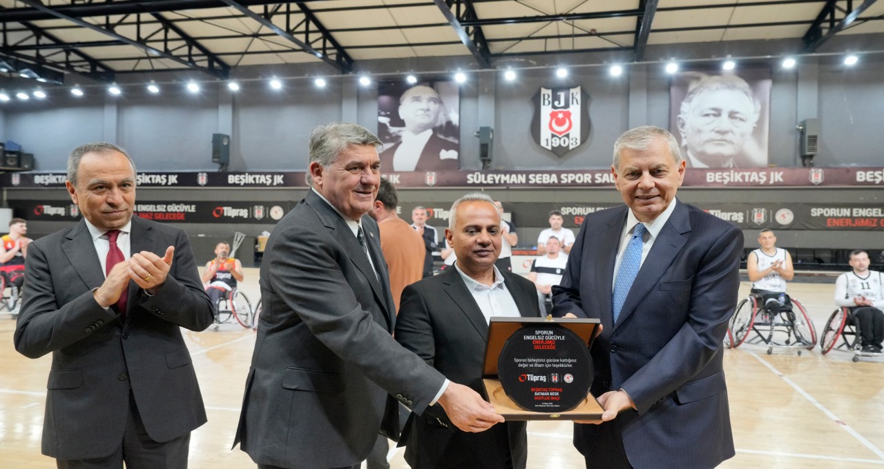 Beşiktaş Tüpraş ve Batman Takımları Engelsiz Spor İçin Sahada Buluştu