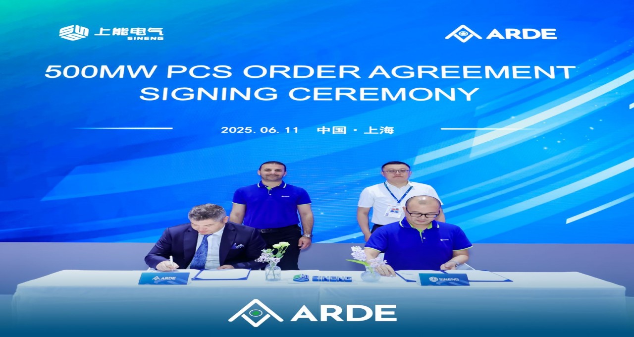 Arde Enerji ve Sineng Electric’ten Stratejik İş Birliği