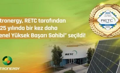 Astronergy RETC Tarafından Ödül Verildi
