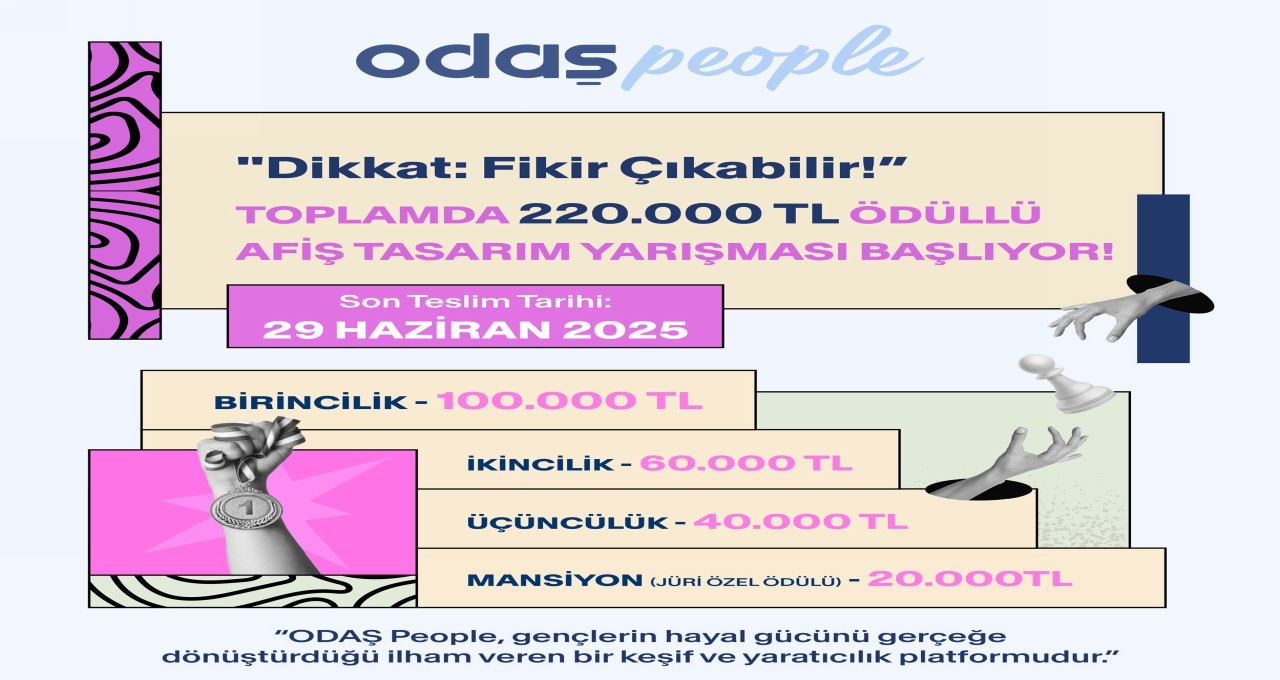 “Dikkat: Fikir Çıkabilir!” Afiş Yarışmasına Başvurular Uzatıldı