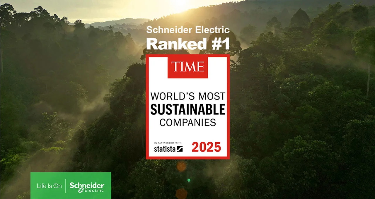 Schneider Electric, Dünyanın En Sürdürülebilir Şirketi Seçildi