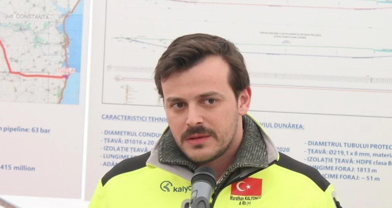 Kalyon İnşaat, Podişor Doğal Gaz Boru Hattında Tuna Nehrini Geçti