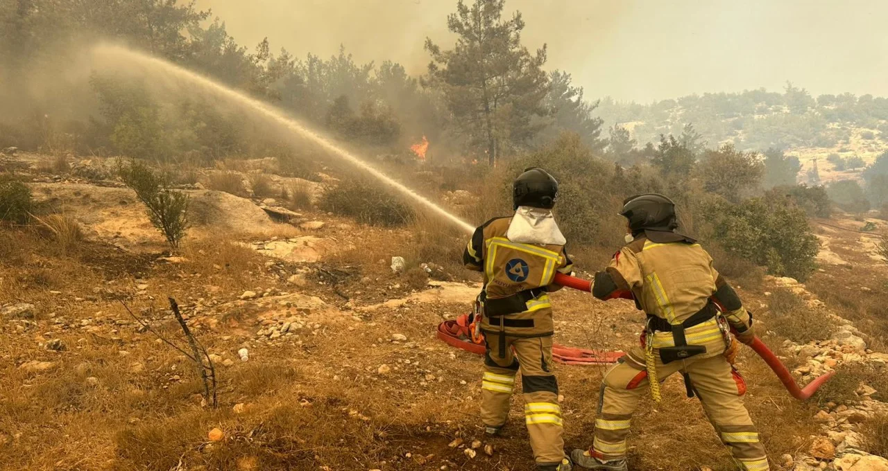 Akkuyu NGS İtfaiye Birimi, Bahçederesi Yangınına Destek Verdi
