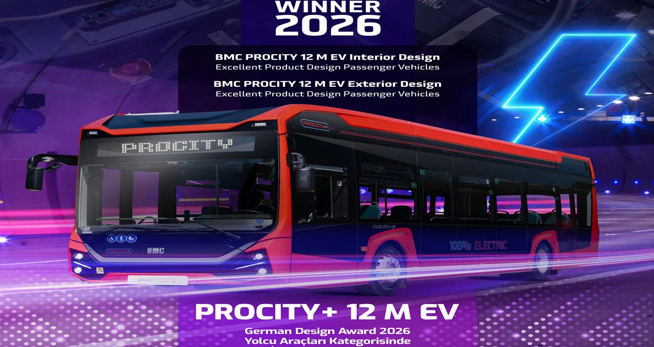 BMC, German Design Award 2026’da Çifte Tasarım Ödülü Kazandı