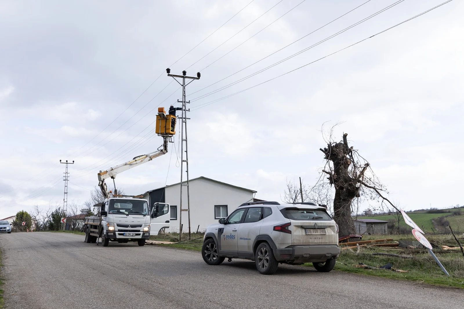 YEDAŞ tan Samsun ve Ordu’da Enerji İçin Yoğun Mesai
