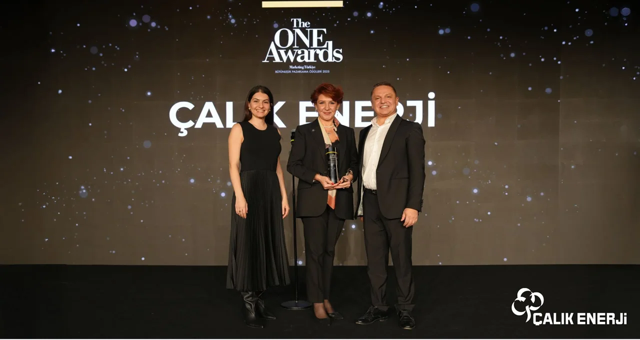 Çalık Enerji The One Awards’ta Enerji Kategorisinde Birinci Oldu