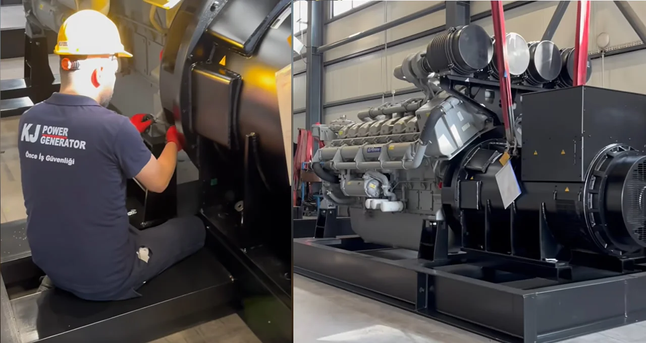KJ Power’dan Yurtdışına 2500 kVA Jeneratör Teslimatı