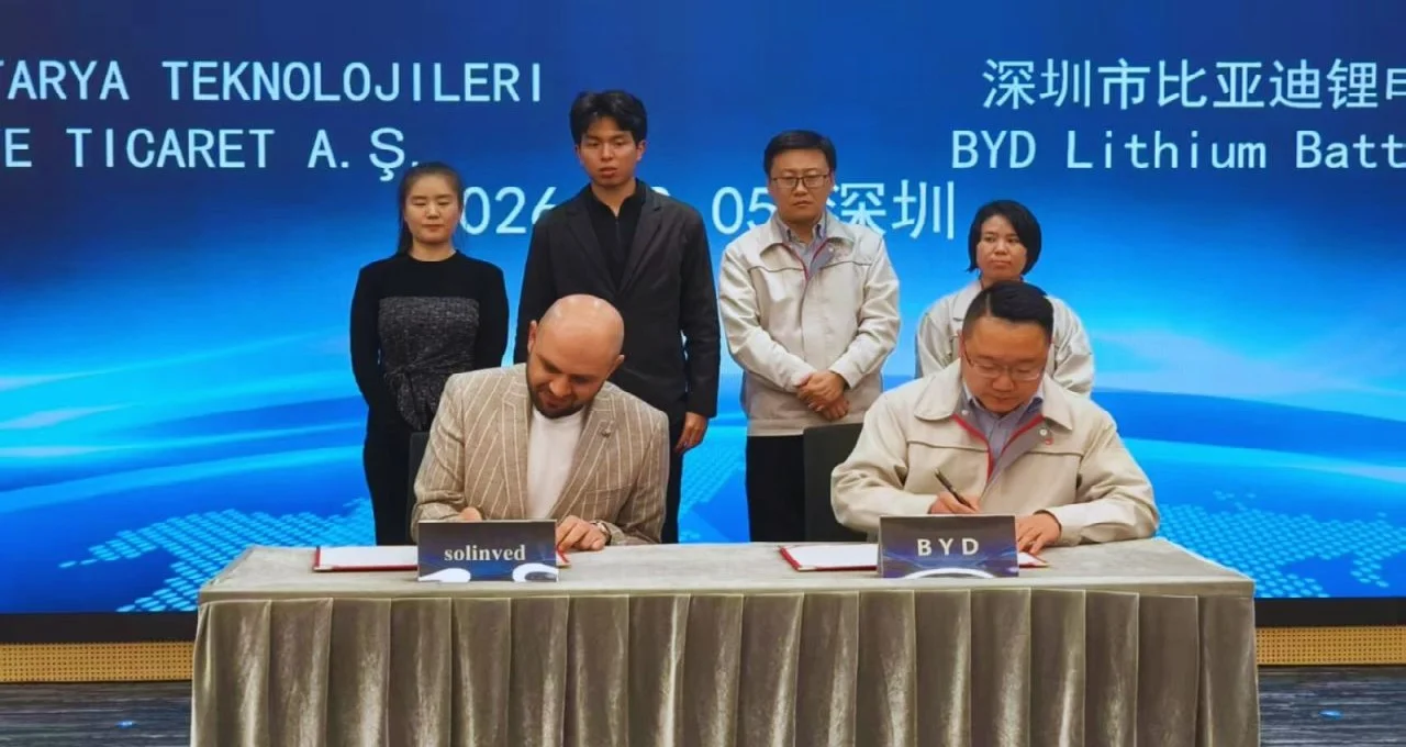Solinved, BYD Blade Hücre Teknolojisiyle Türkiye’de Yeni Dönem Başlattı