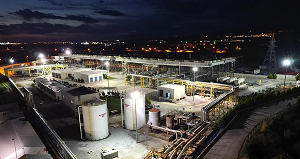 JES1 Manisa Alaşehir Jeotermal Elektrik Santrali Türkerler