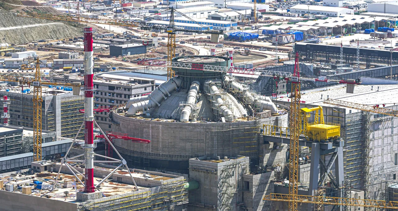 Akkuyu 1. Ünitede Pasif Isı Alma Sistemi Montajı Tamamlandı