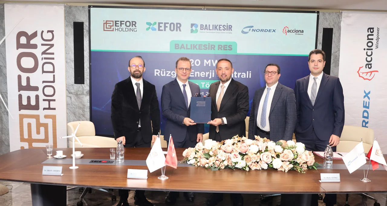 Efor Holding ve Nordex Group’tan 120 MW’lık Rüzgar Enerjisi İş Birliği