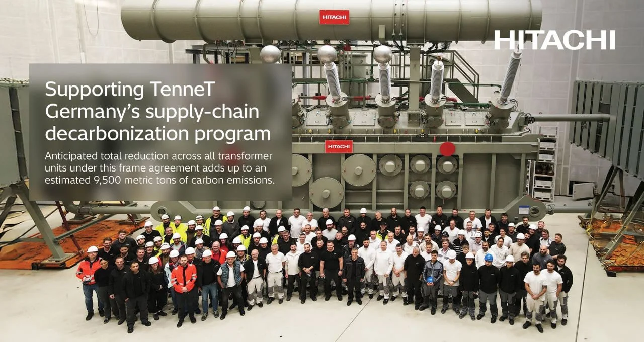 Hitachi Energy den Düşük Karbonlu Bakır Transformatörler