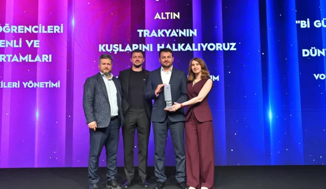 TREDAŞ ın Doğa Dostu Projesi Brandverse Awards ta Altın Ödül Kazandı