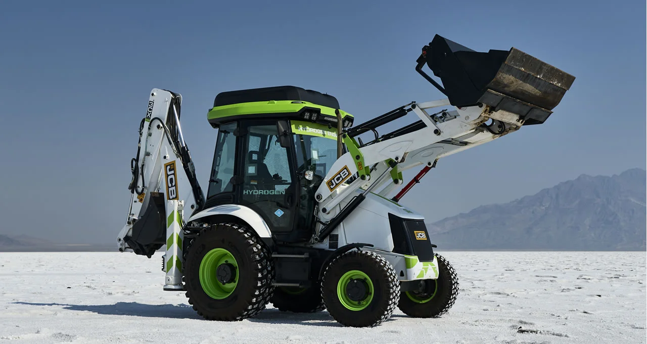 JCB Hydromax Hidrojenle Çalışan Araçlarla Kara Hız Rekorunu Kırdı4