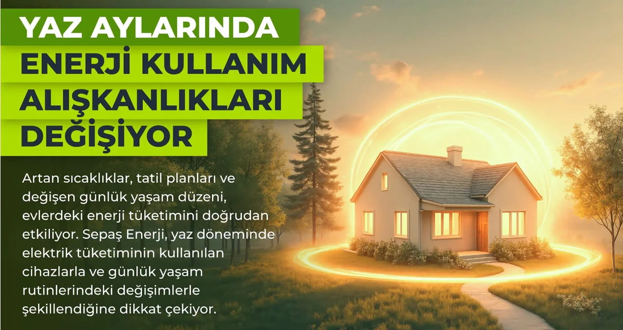 Sepaş yaz aylarında elektrik