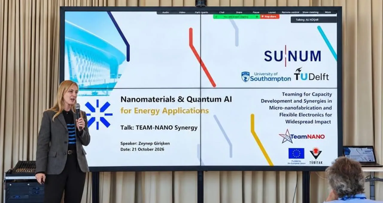 Uluslararası Nanomaddeler ve Kuantum Yapay Zekâ Çalıştayı SUNUM 4